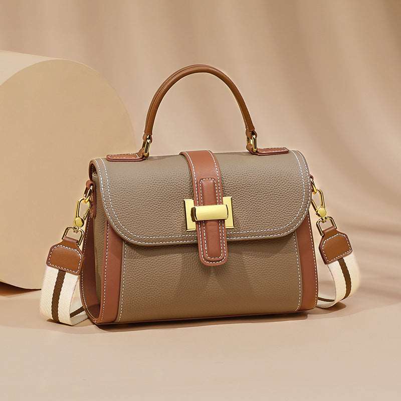 Women's One-shoulder Genuine Leather Handbag - ChoreGirl