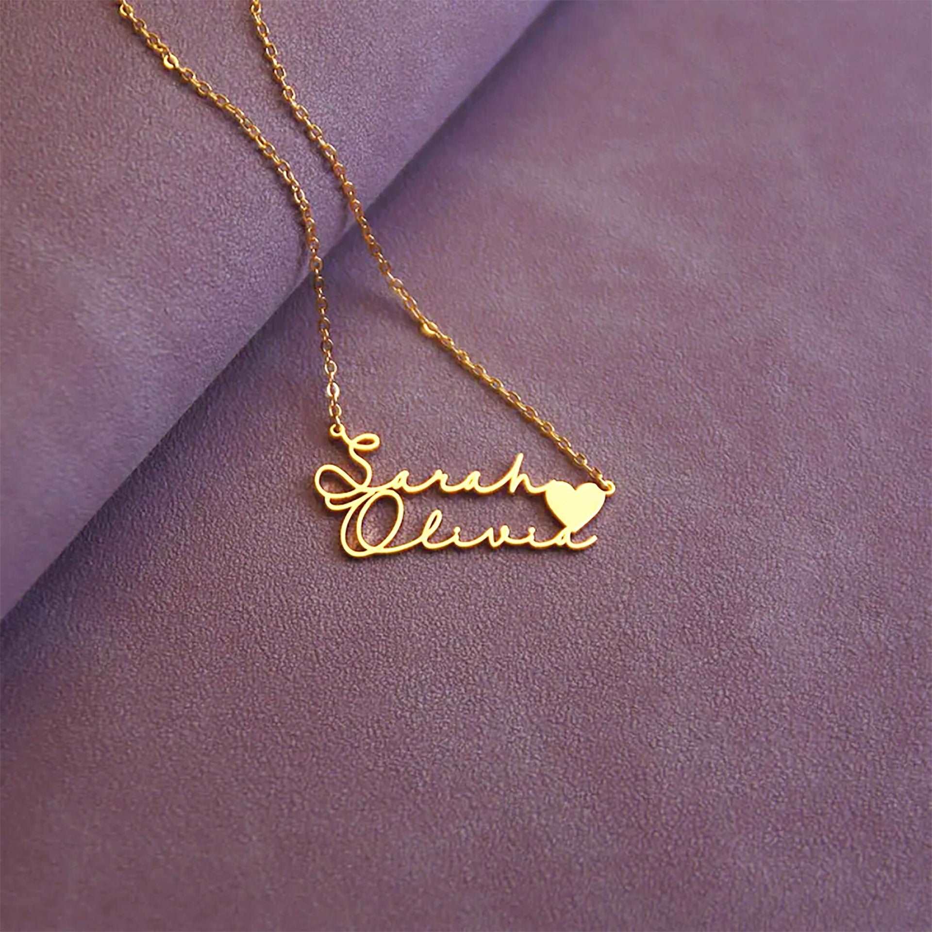 Women's Custom Name Stainless Steel Necklace | PERSONALIZED - ChoreGirl