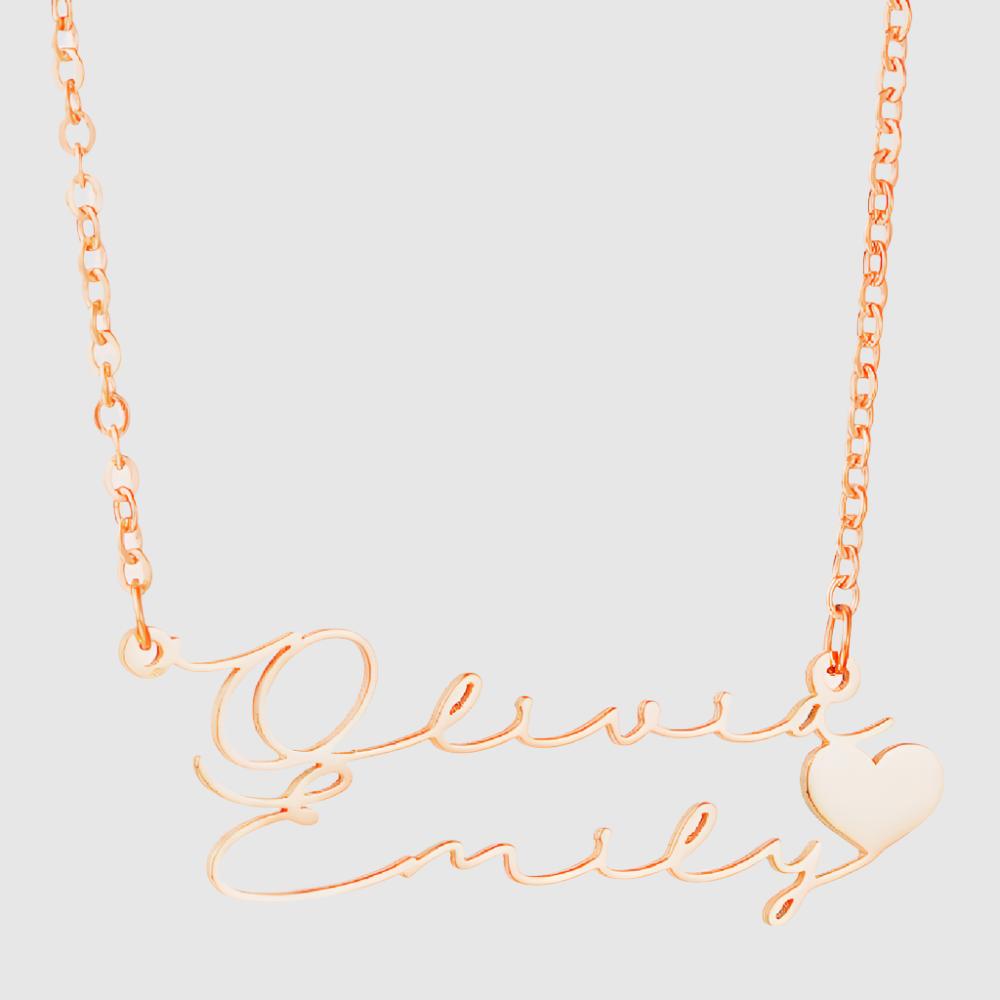 Women's Custom Name Stainless Steel Necklace | PERSONALIZED - ChoreGirl