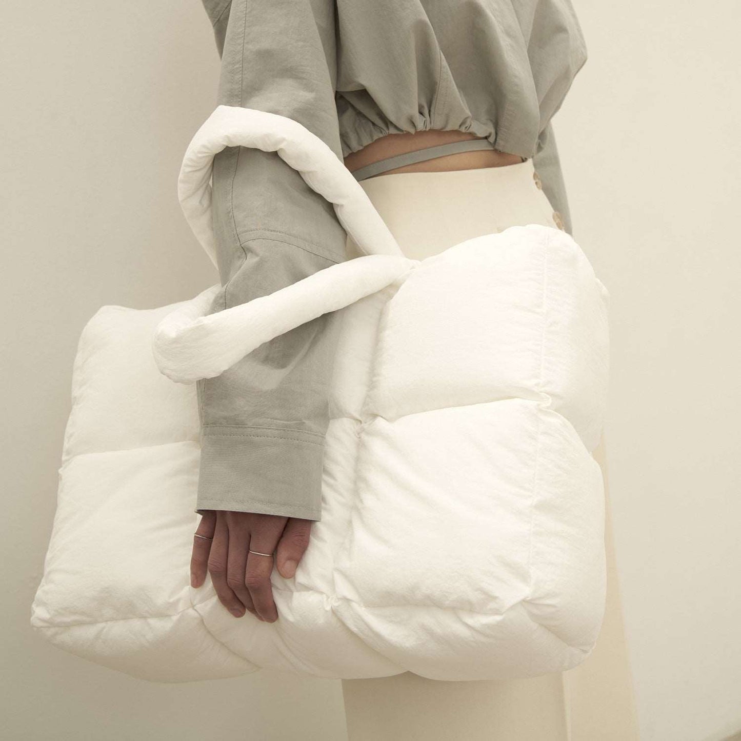Women's Puff Tote Shoulder Bag - ChoreGirl