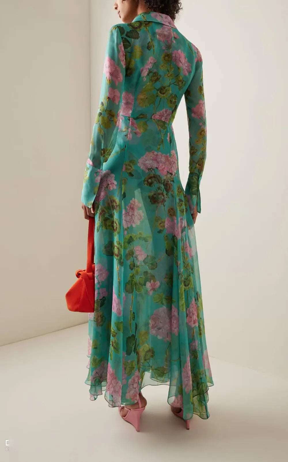 Women's Romantic Long Shirt Dress - ChoreGirl