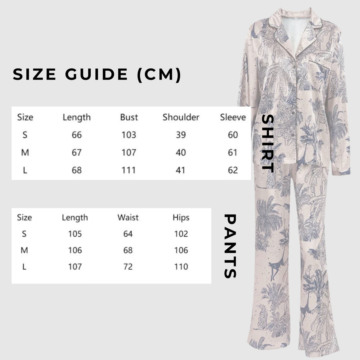 Women's Satin Two Piece Pajamas Set - ChoreGirl