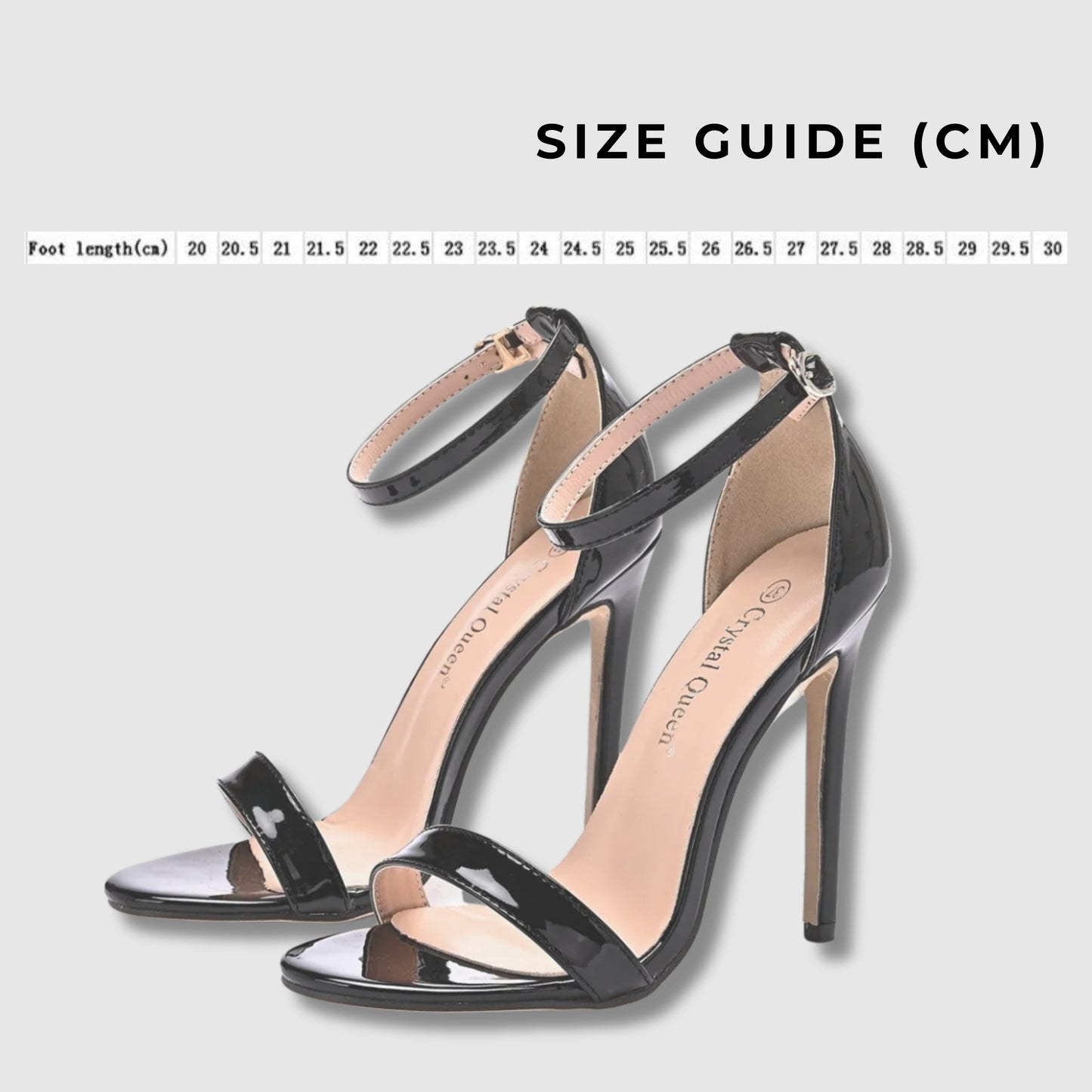 Women's Sexy High Heel Ankle Strap Open Toe Stilettos Sandals - ChoreGirl