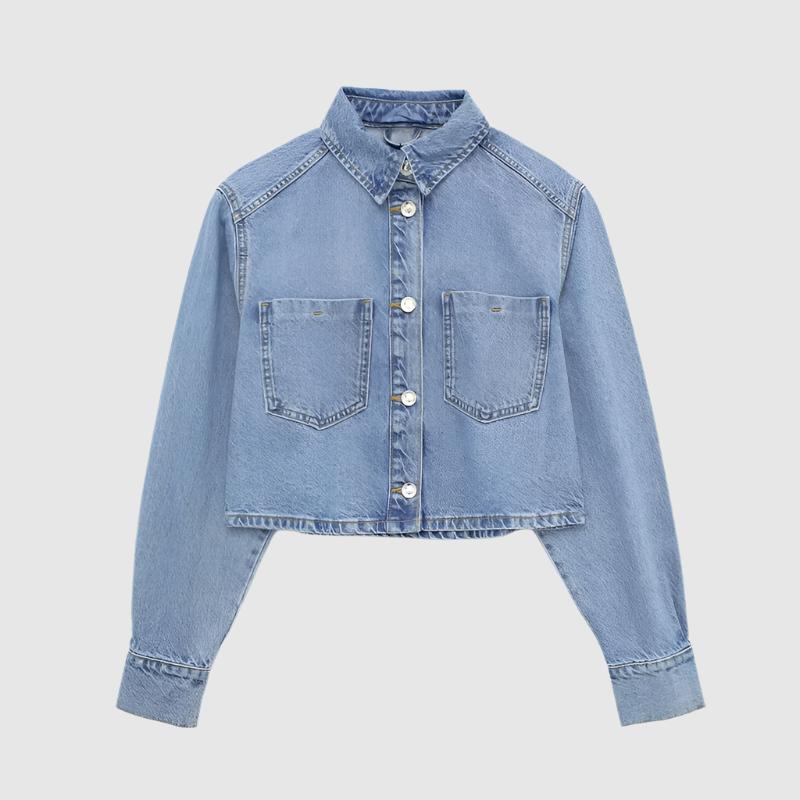 Women's Short Denim Jacket or Mid-length Denim Skirt - ChoreGirl