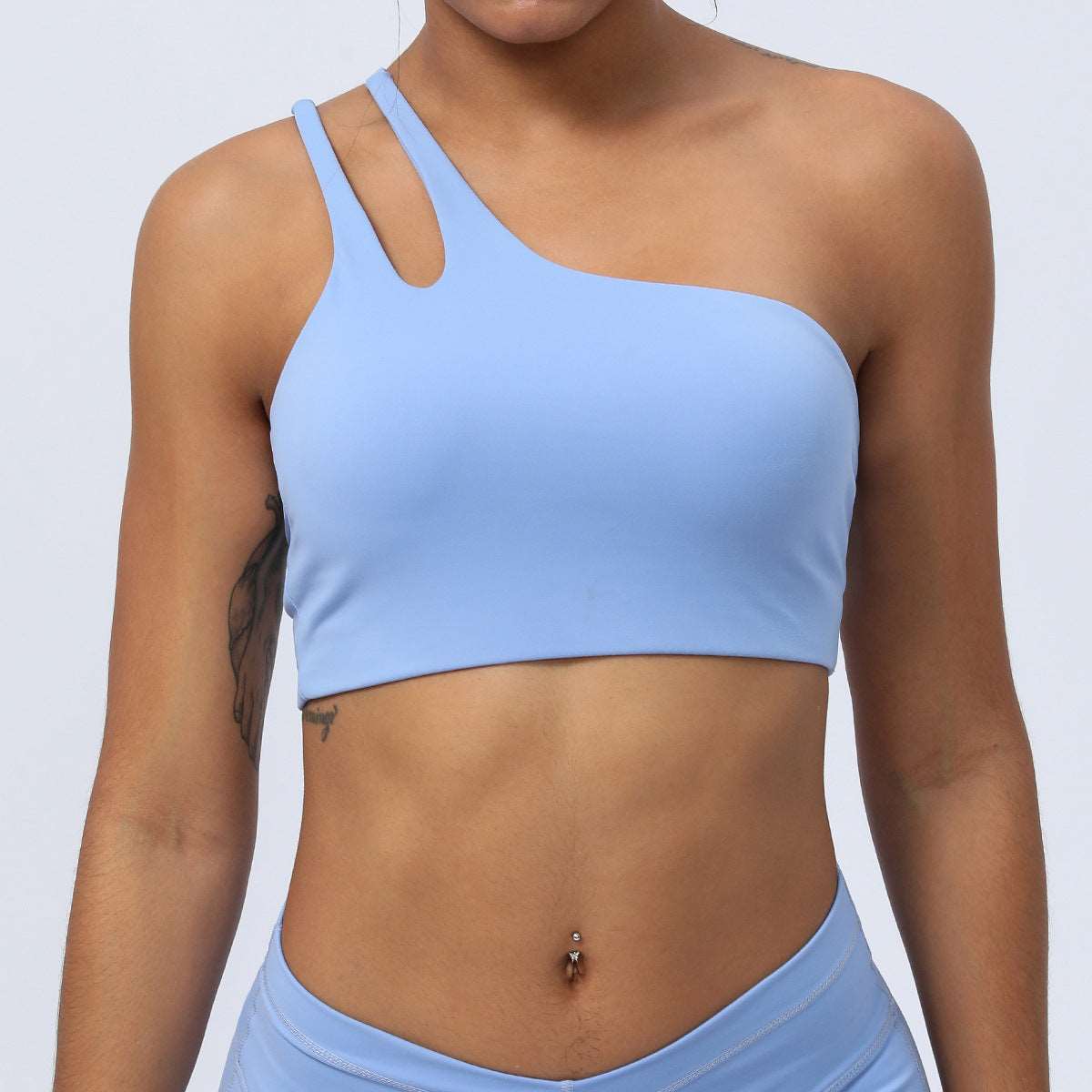 Women's Shoulder Strap Sleeveless Sports Top - ChoreGirl