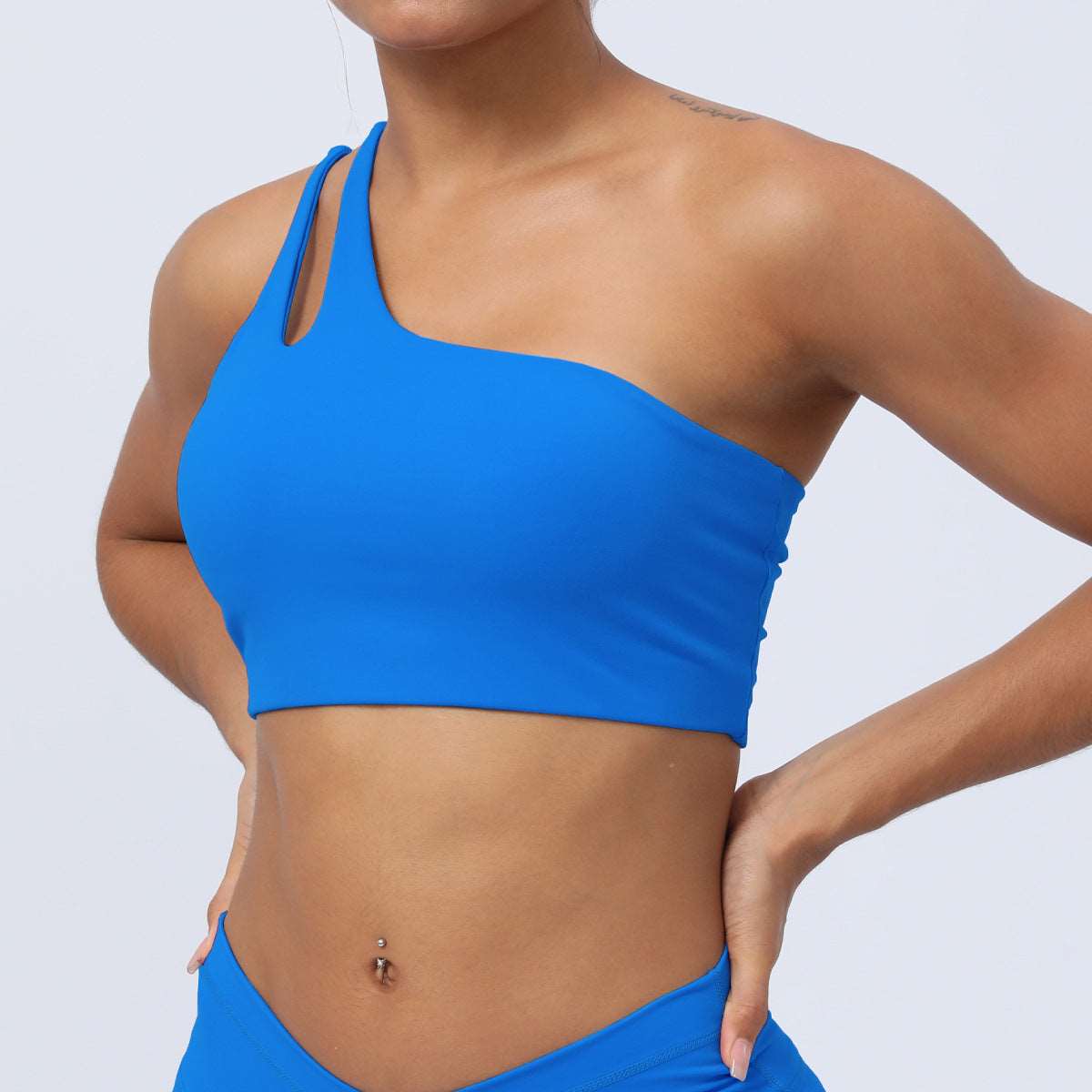 Women's Shoulder Strap Sleeveless Sports Top - ChoreGirl
