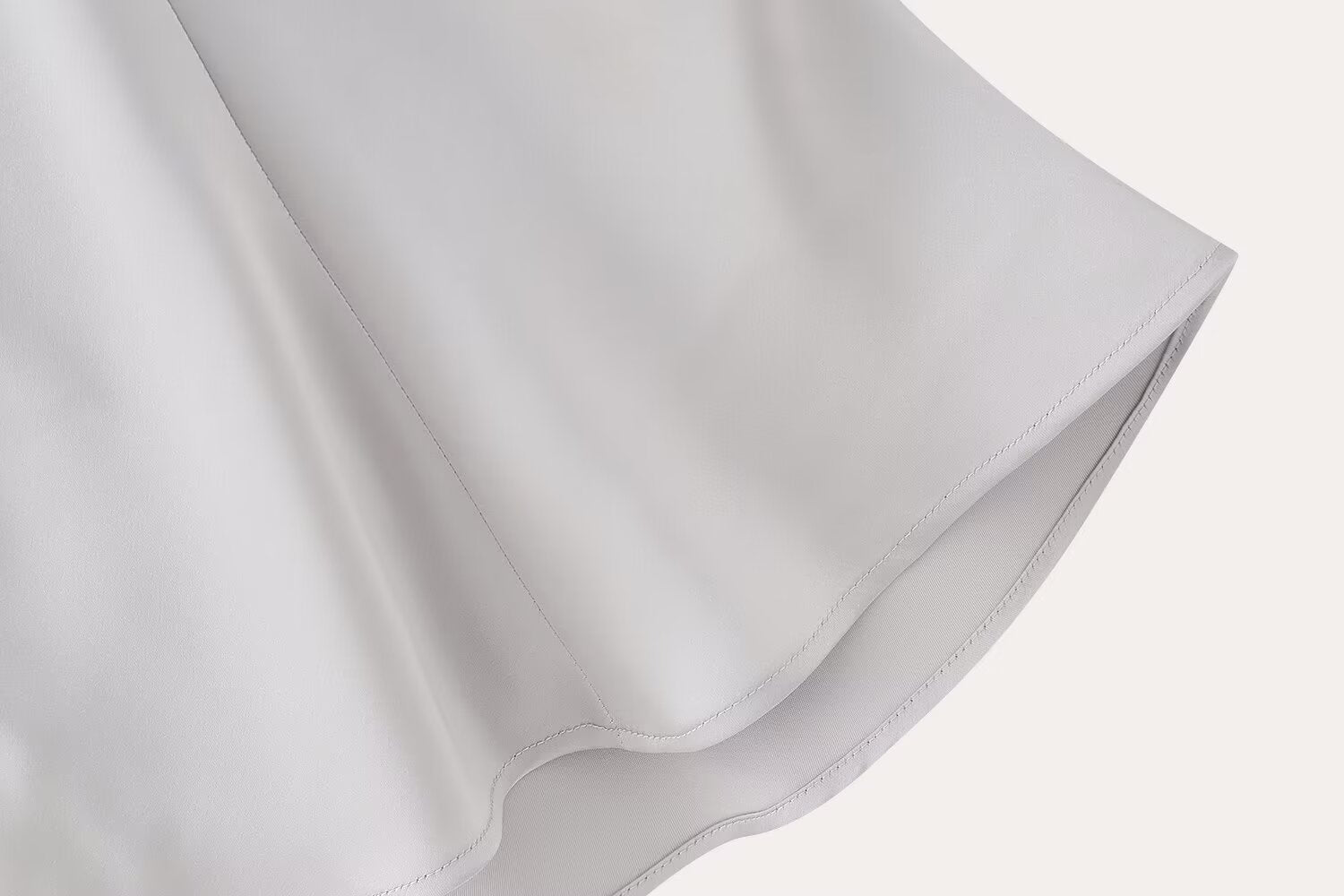 Women's Silk Satin Top and Bow Tie Midi Skirt Outfit Set - ChoreGirl