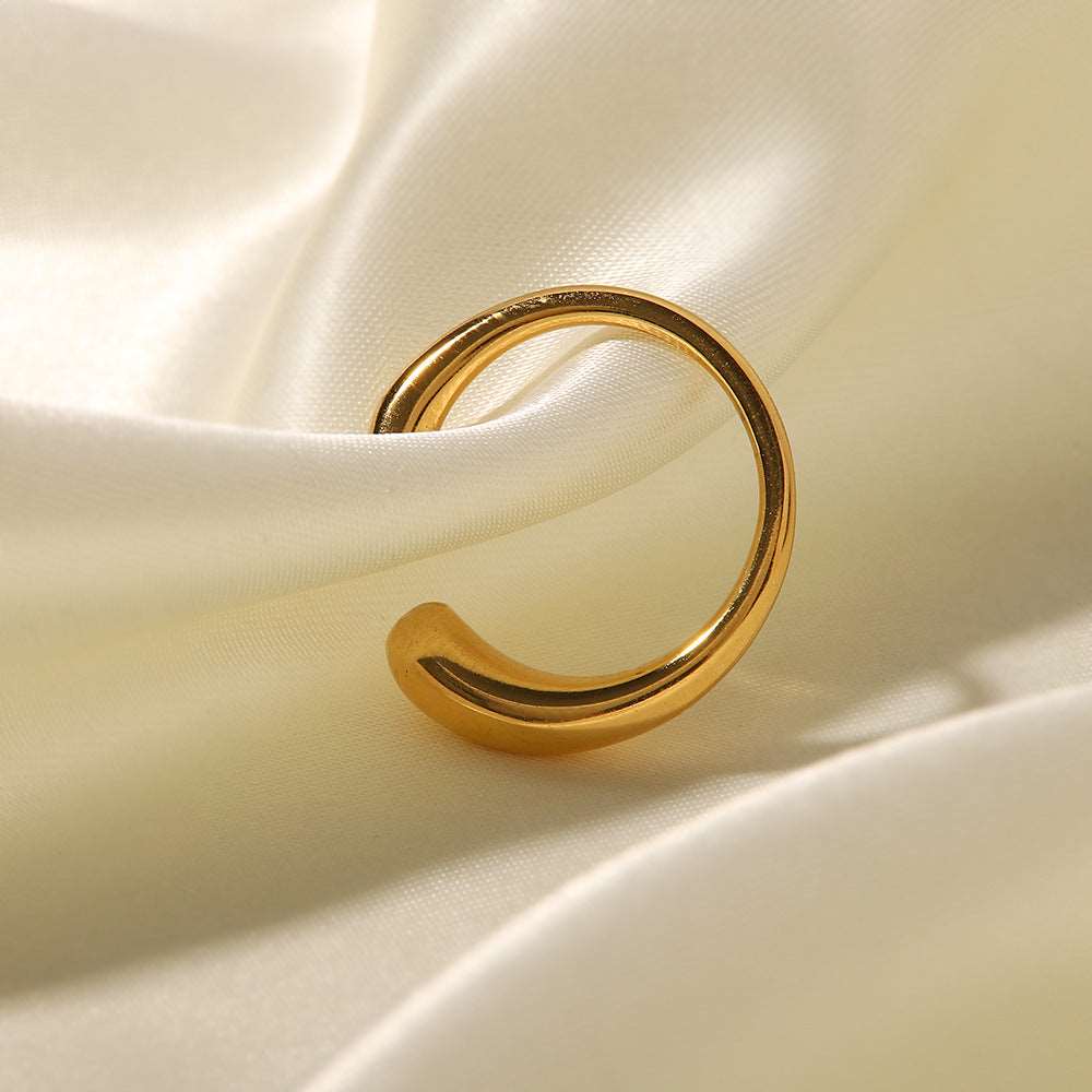 Women's Simple Elegant Open Ring - One Size - ChoreGirl