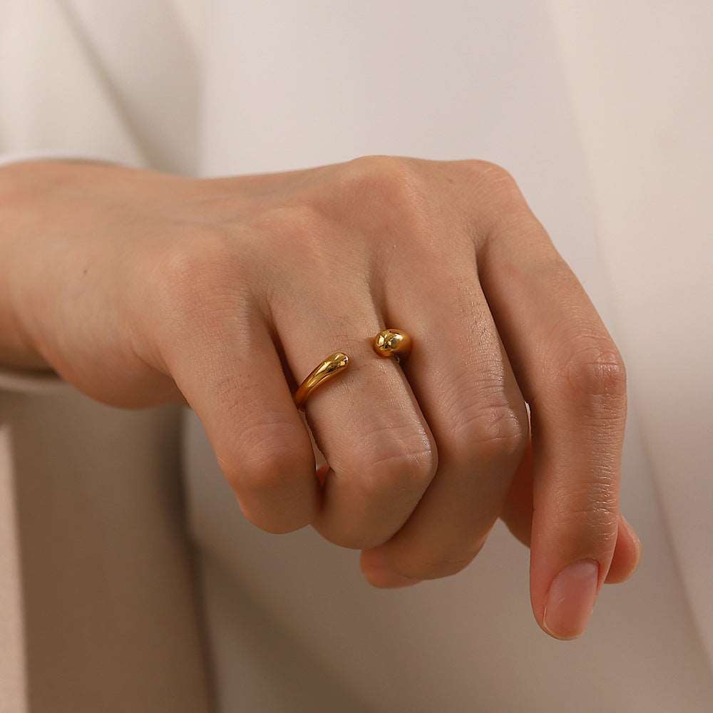 Women's Simple Elegant Open Ring - One Size - ChoreGirl