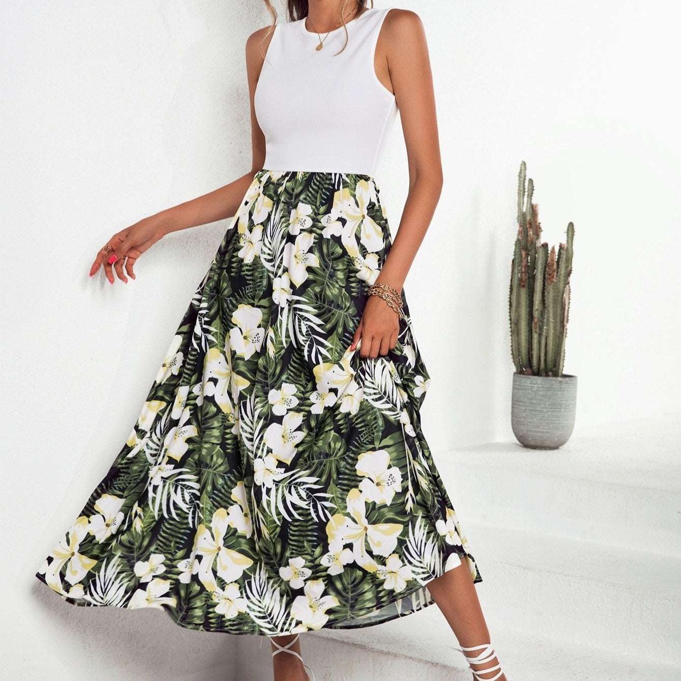 Women's Simple Leisure Fashion Dress - ChoreGirl