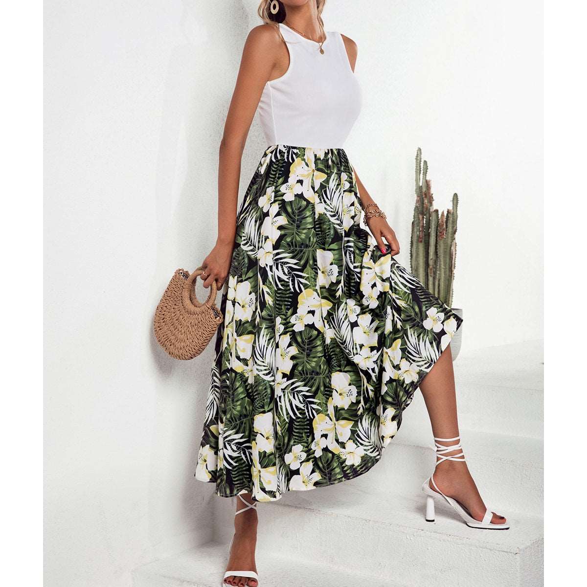 Women's Simple Leisure Fashion Dress - ChoreGirl