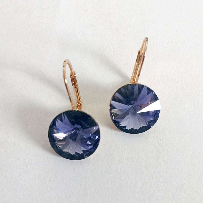 Women's Simple and Elegant Crystal Earrings - ChoreGirl