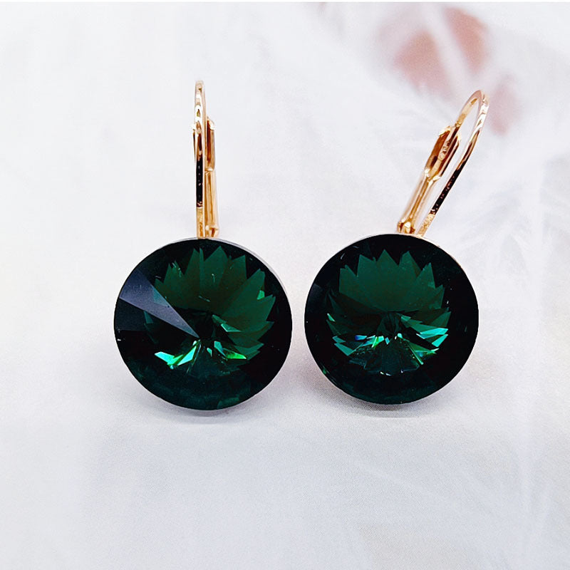 Women's Simple and Elegant Crystal Earrings - ChoreGirl