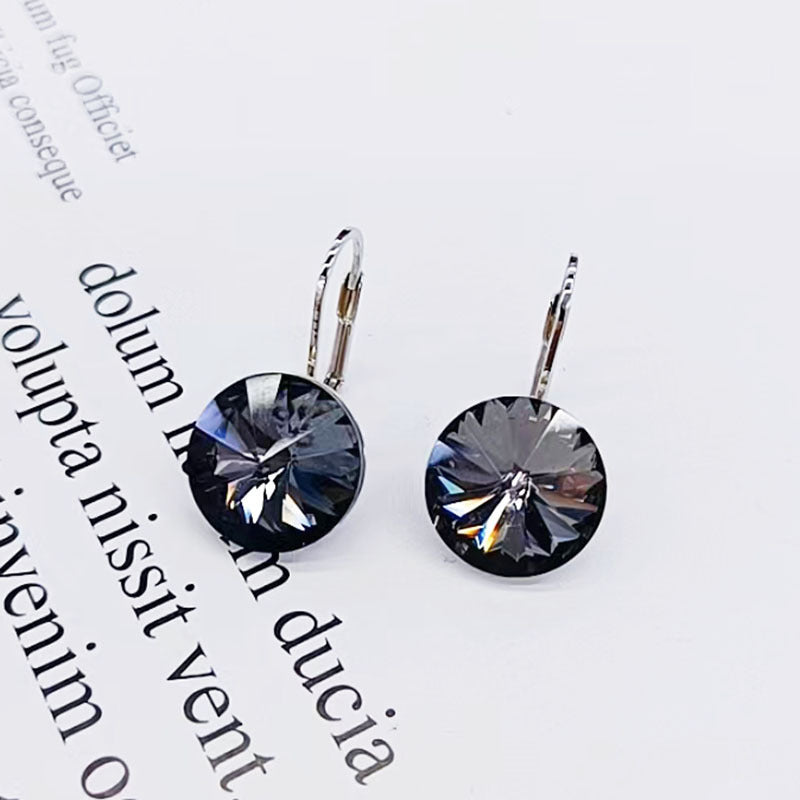 Women's Simple and Elegant Crystal Earrings - ChoreGirl