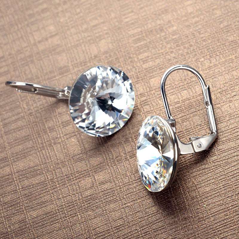 Women's Simple and Elegant Crystal Earrings - ChoreGirl