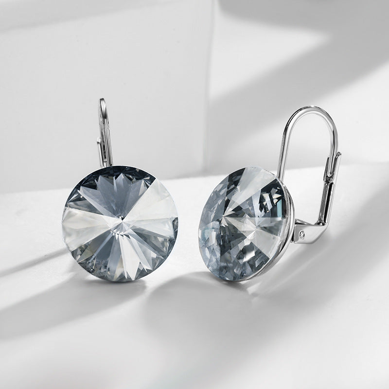 Women's Simple and Elegant Crystal Earrings - ChoreGirl