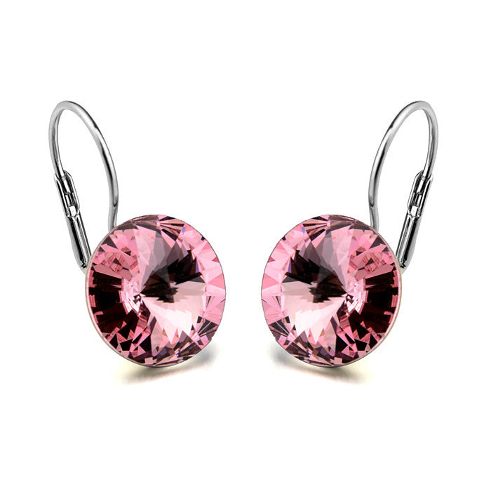 Women's Simple and Elegant Crystal Earrings - ChoreGirl