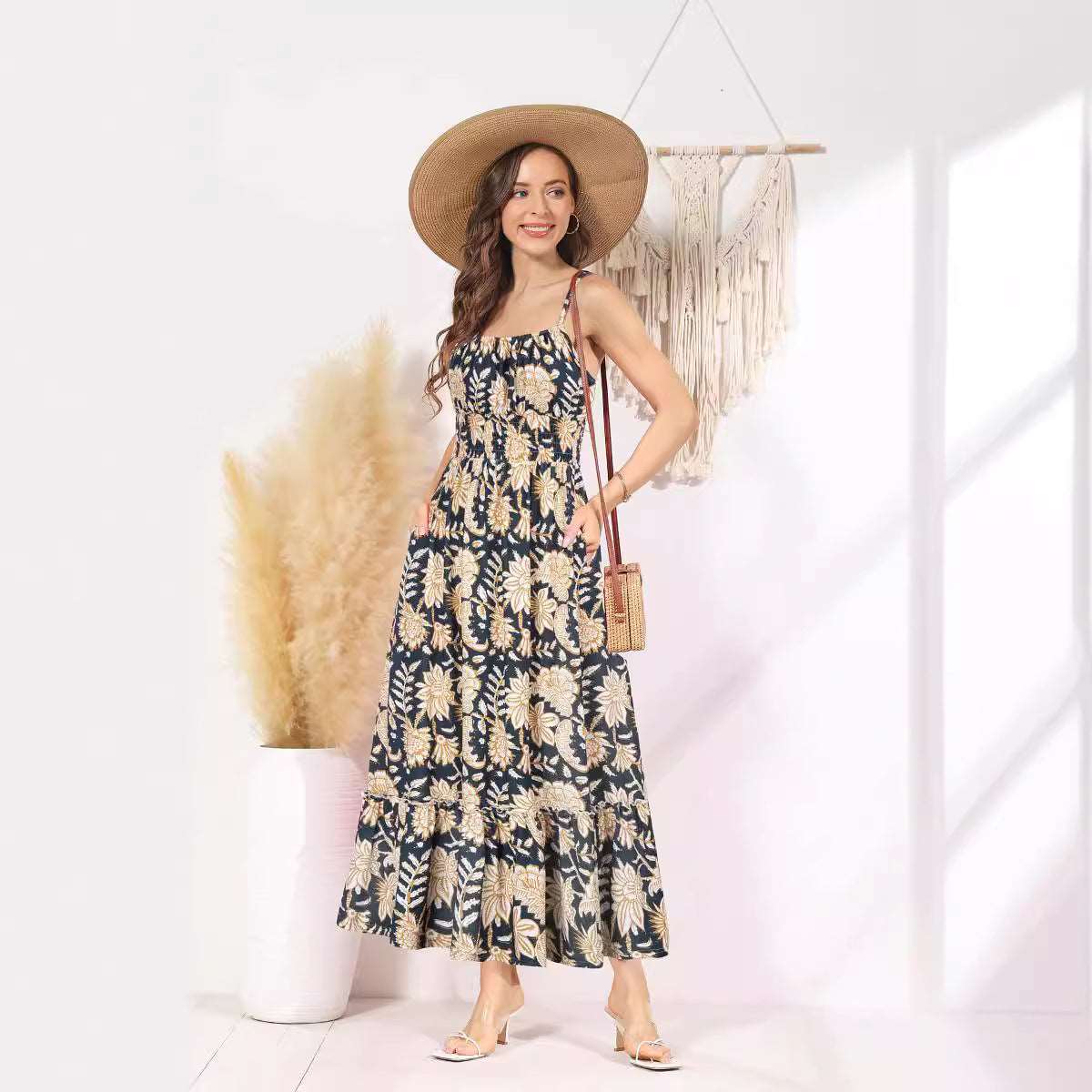 Women's Sleeveless Pleated Dress - ChoreGirl