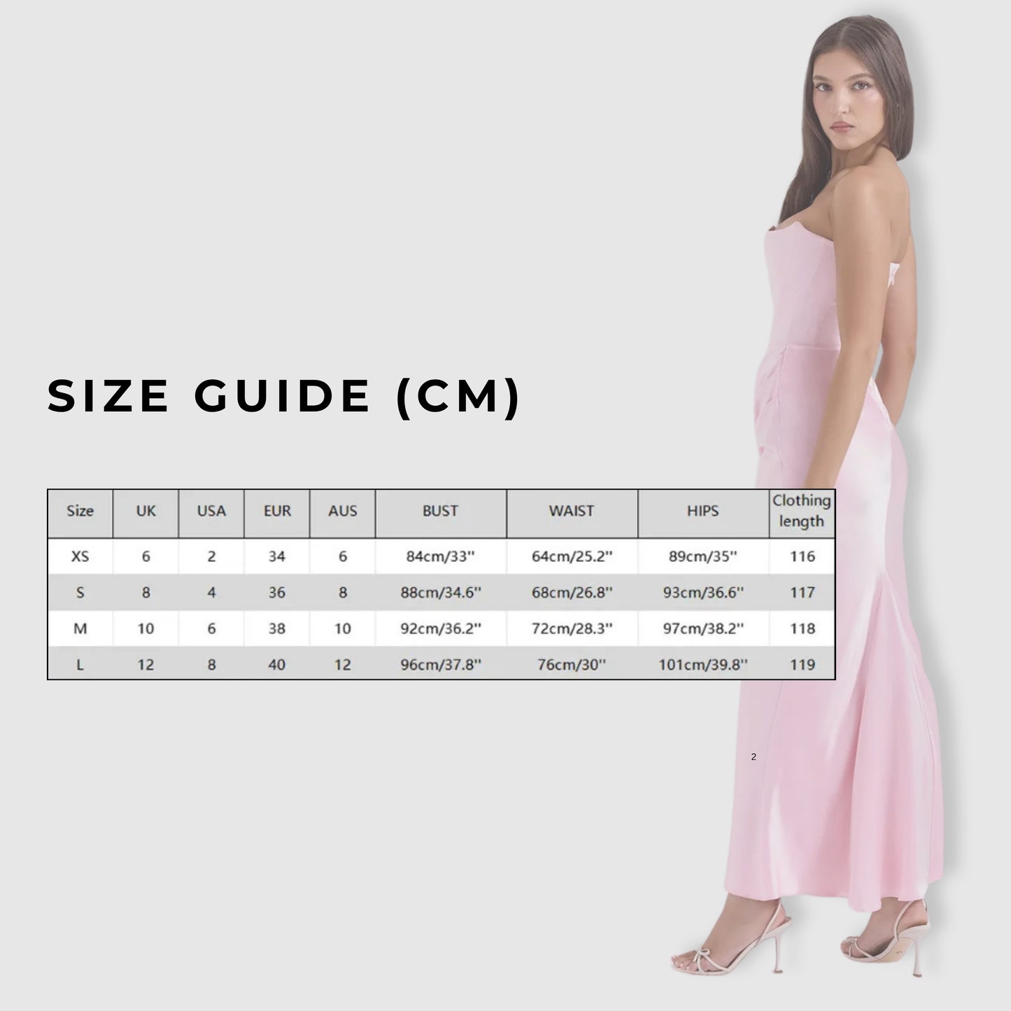 Women's Slim Bandeau Tube Long Backless Evening Dress - ChoreGirl