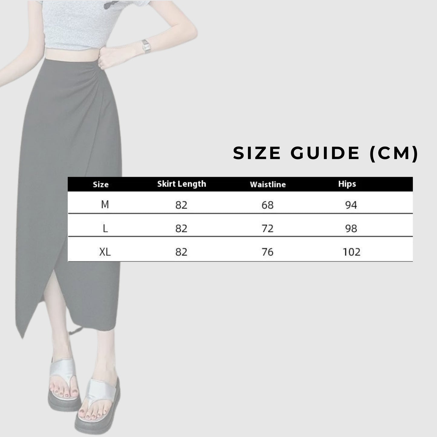Women's Slim Fit High Waist Suit Skirt - ChoreGirl