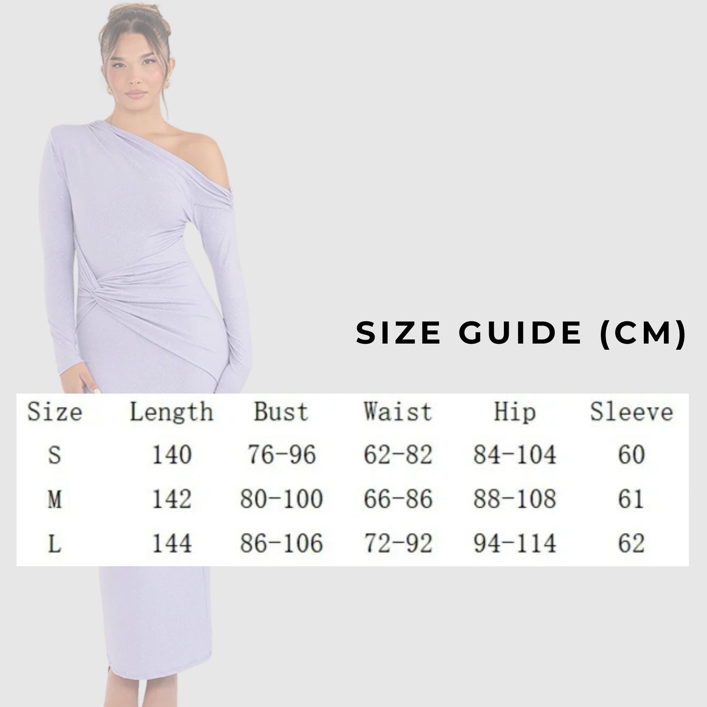 Women's Slim Fit Long Sleeve Oblique Shoulder Pleated Event Gown Dress - ChoreGirl