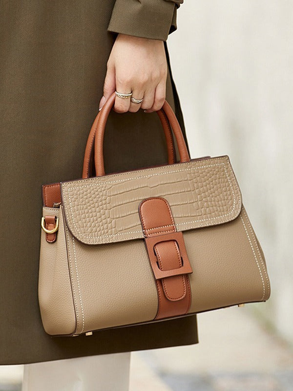Women's Small Contrast Color Crossbody Handbag - ChoreGirl