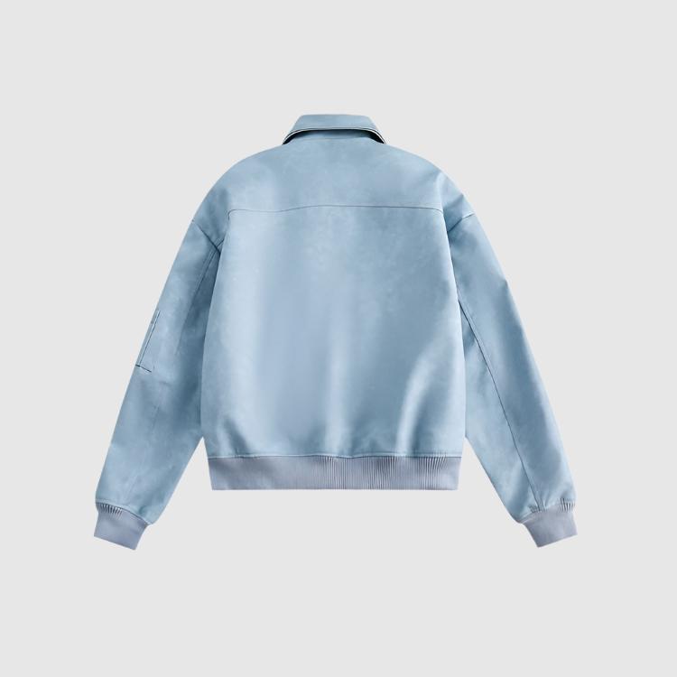 Women's Soft Fabric Bomber Jacket - ChoreGirl