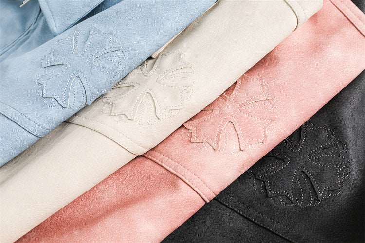 Women's Soft Fabric Bomber Jacket - ChoreGirl