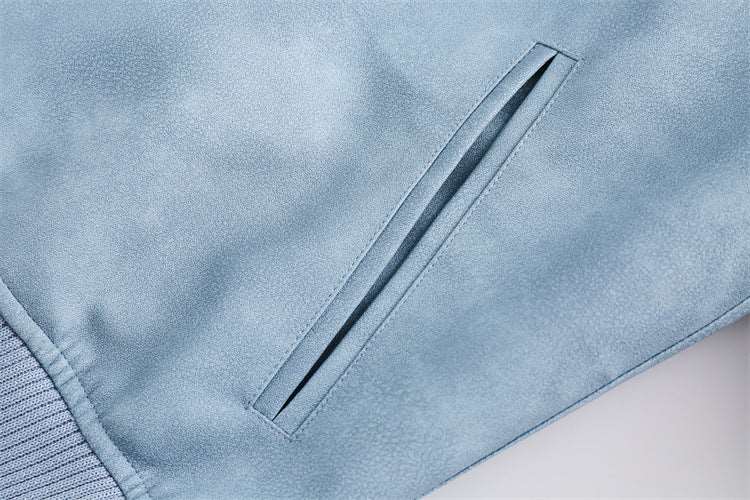 Women's Soft Fabric Bomber Jacket - ChoreGirl