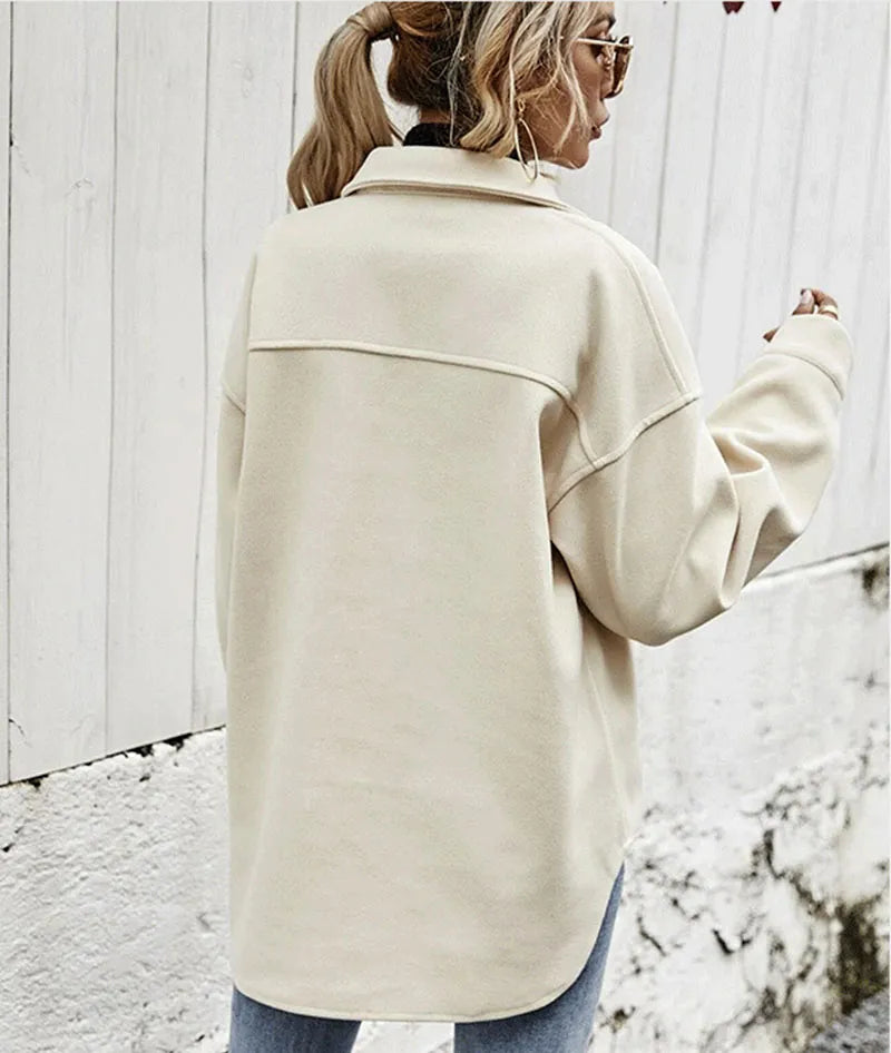 Women's Soft Loose Fit Short Jacket - ChoreGirl