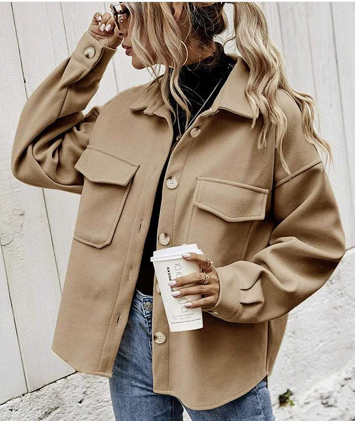 Women's Soft Loose Fit Short Jacket - ChoreGirl