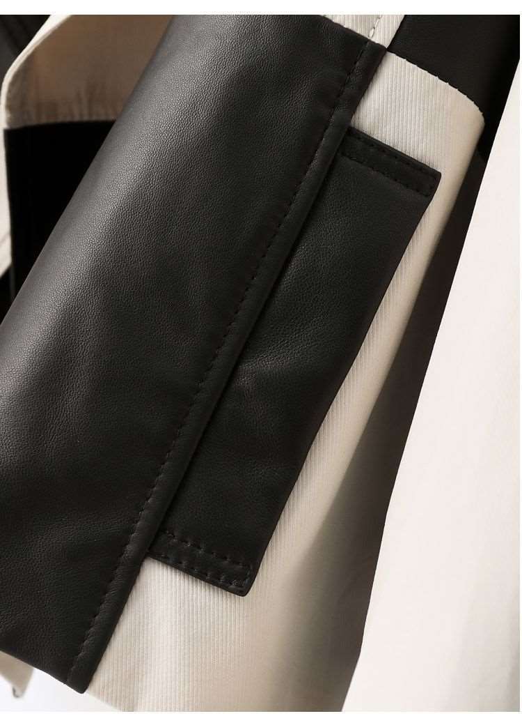 Women's Soft PU Leather Loose Biker Style Jacket - ChoreGirl