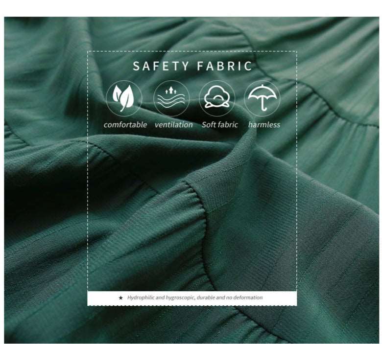 Women's Solid Color Short Sleeve Summer Dress - ChoreGirl