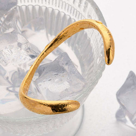 Women's Stainless Steel Irregular Shape Smooth Bracelet - ChoreGirl