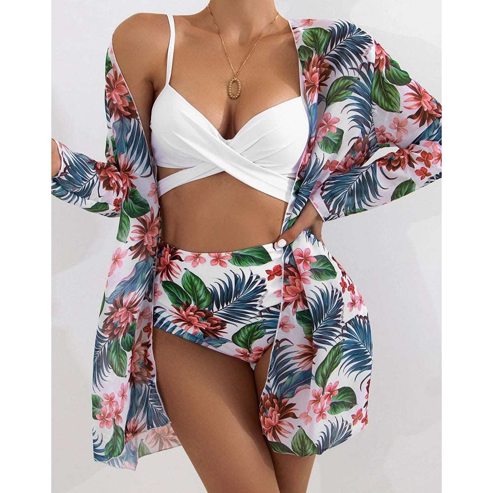 Women's Three-Piece Swimsuit - ChoreGirl