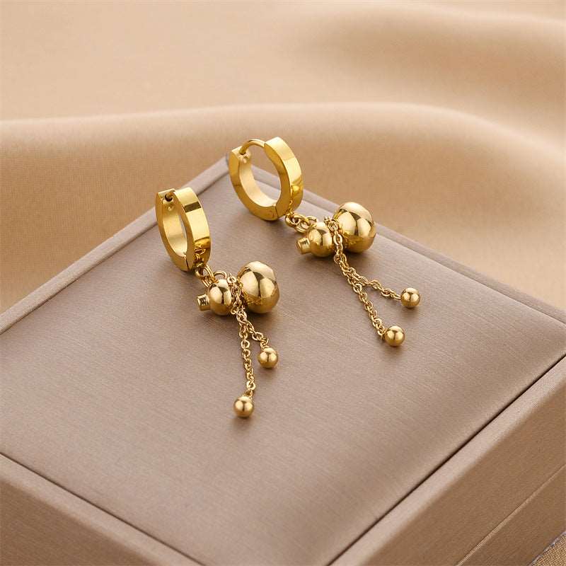 Women's Various Styles Titanium Steel Earrings - ChoreGirl