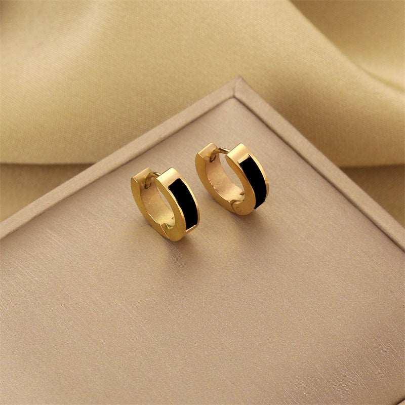 Women's Various Styles Titanium Steel Earrings - ChoreGirl