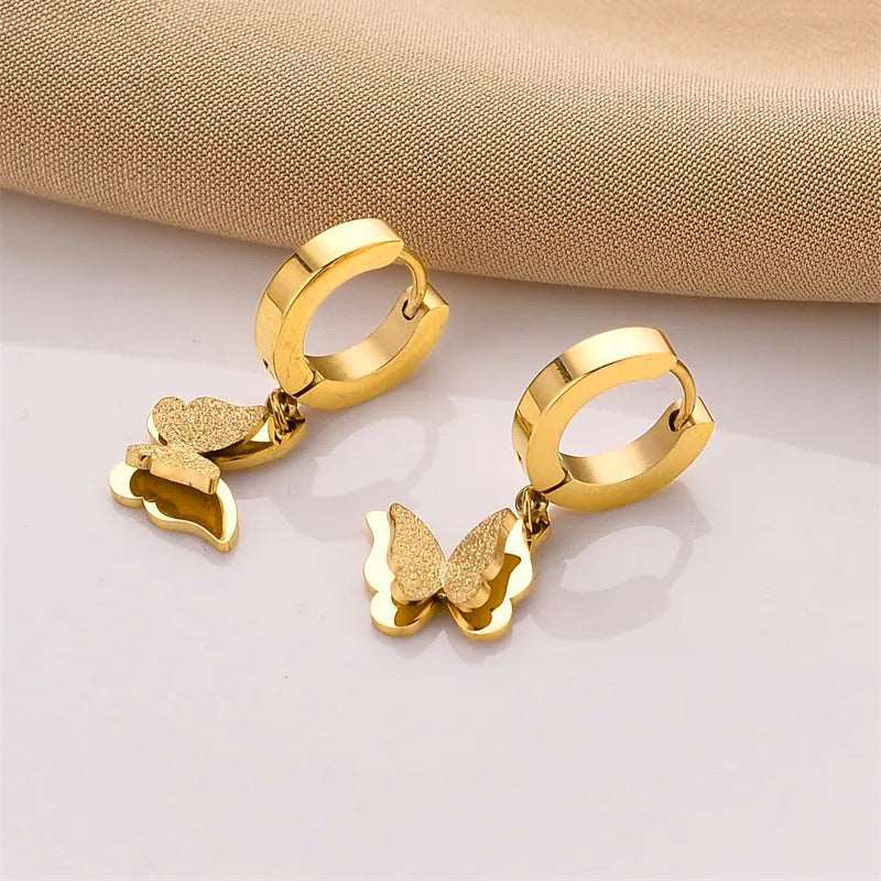 Women's Various Styles Titanium Steel Earrings - ChoreGirl