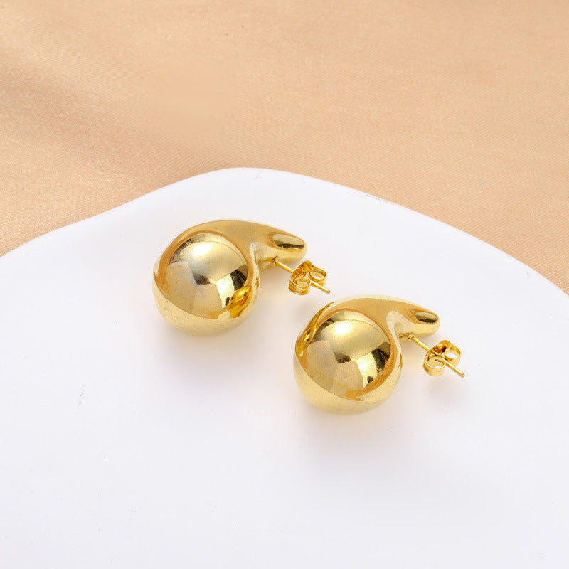 Women's Various Styles Titanium Steel Earrings - ChoreGirl