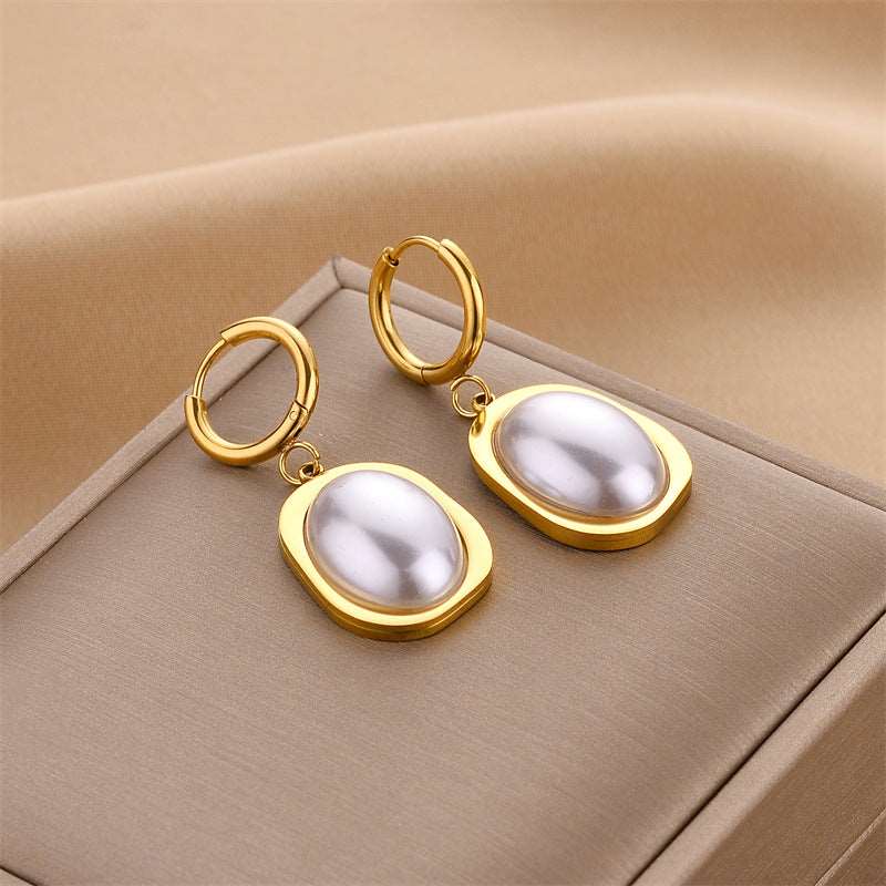 Women's Various Styles Titanium Steel Earrings - ChoreGirl