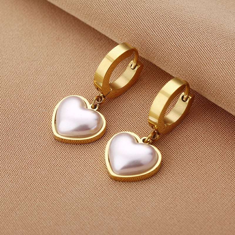 Women's Various Styles Titanium Steel Earrings - ChoreGirl