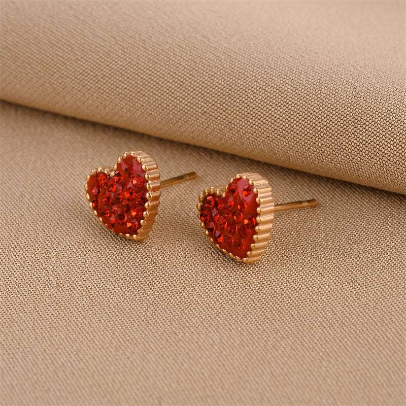 Women's Various Styles Titanium Steel Earrings - ChoreGirl