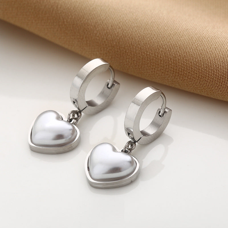 Women's Various Styles Titanium Steel Earrings - ChoreGirl