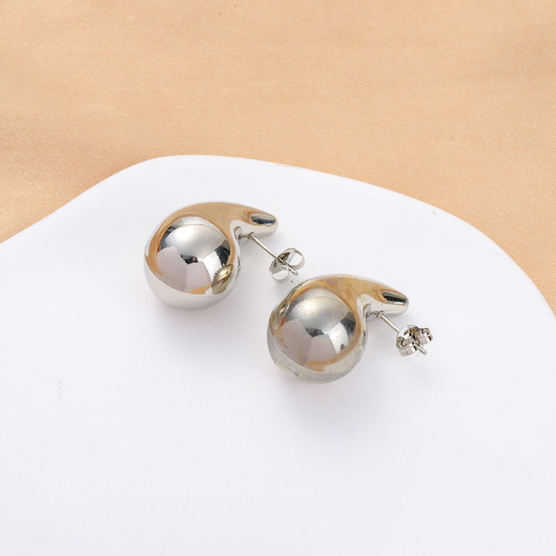 Women's Various Styles Titanium Steel Earrings - ChoreGirl