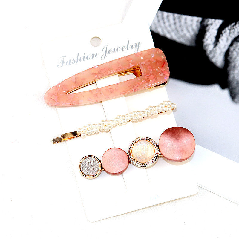 Women's Vintage Style Pearl Hair Clip Set - ChoreGirl