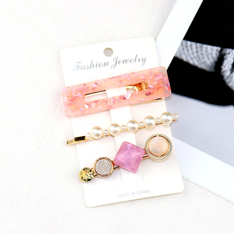 Women's Vintage Style Pearl Hair Clip Set - ChoreGirl