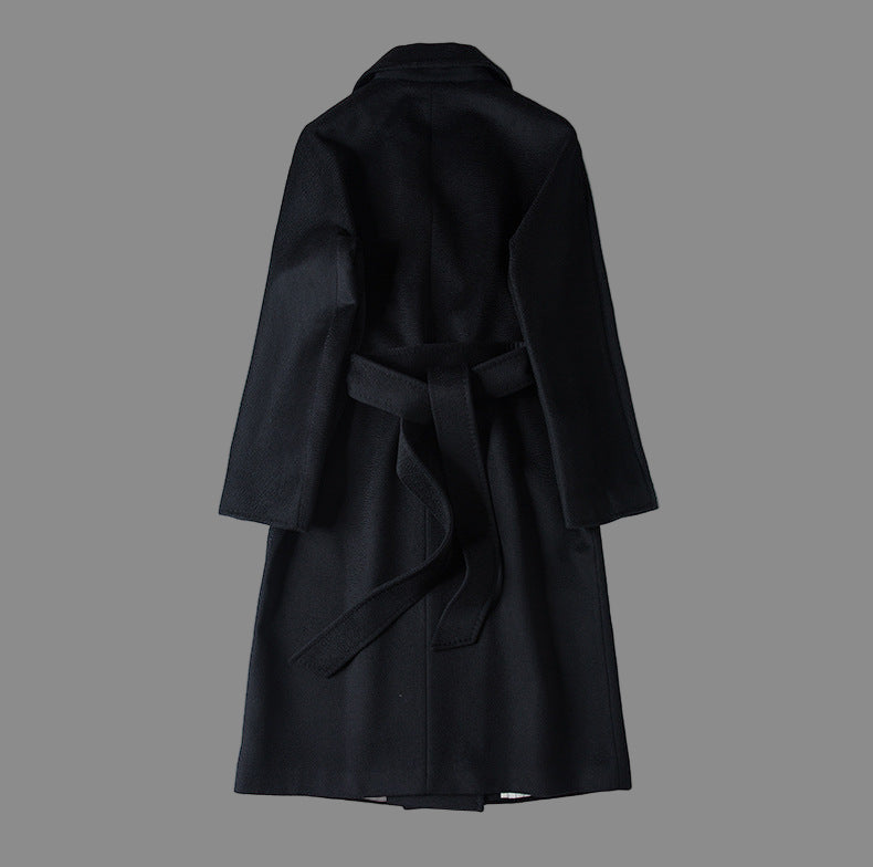 Women's Warm Cashmere Long Coat - ChoreGirl