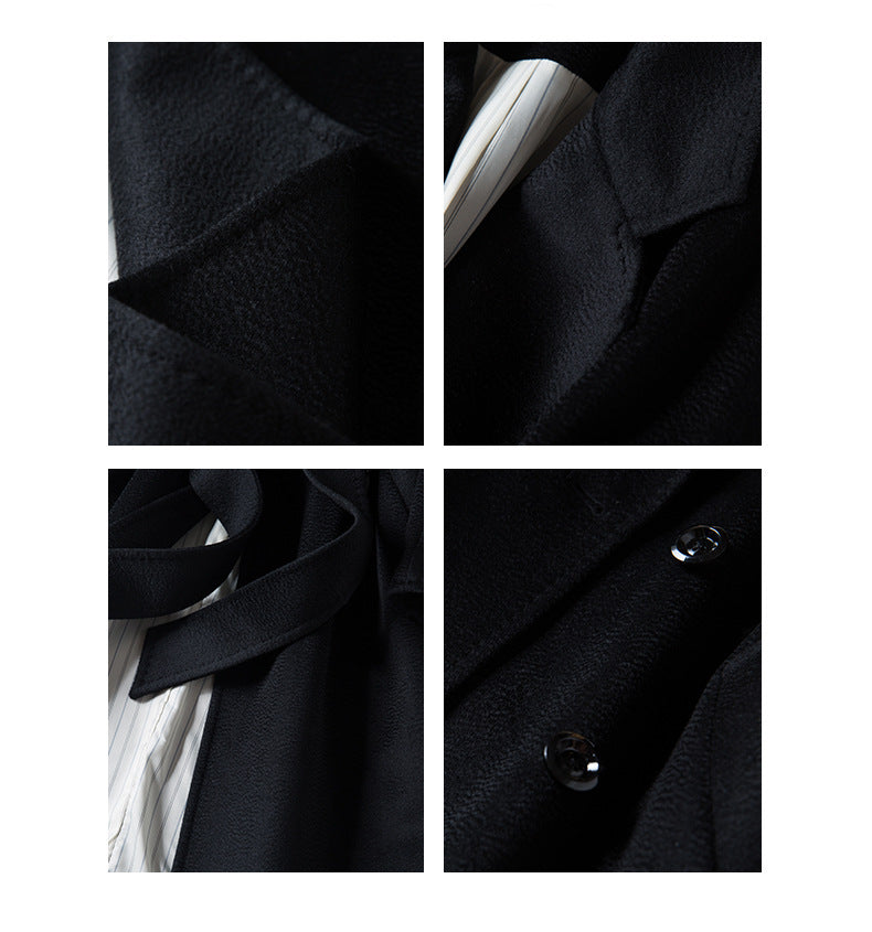 Women's Warm Cashmere Long Coat - ChoreGirl