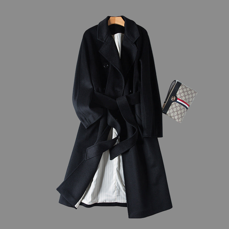 Women's Warm Cashmere Long Coat - ChoreGirl