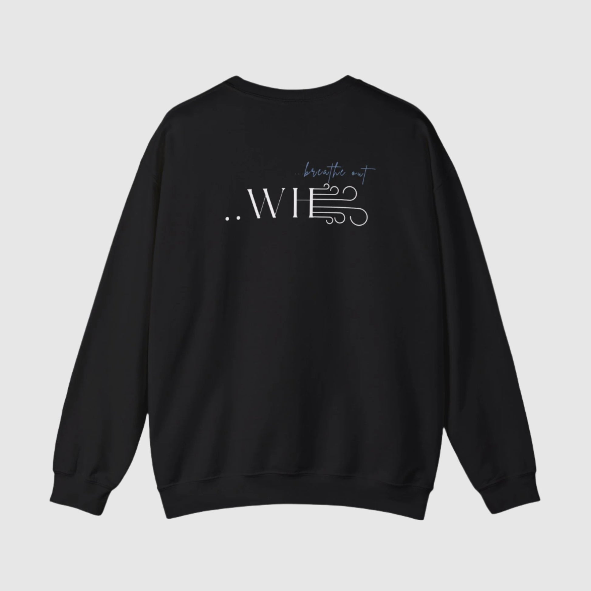 YHWH Unisex Sweatshirt - God is with you with every breath you take - ChoreGirl
